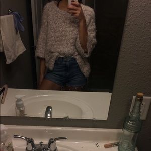 Fuzzy Oversized Sweater